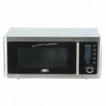 Anex AG-9038 - Deluxe Microwave with Grill - Silver
